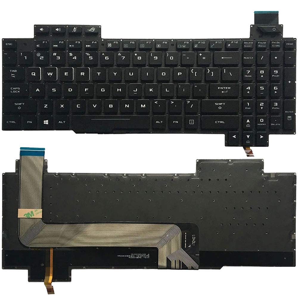 Laptop Replacement Keyboard Fit Asus ROG Strix GL503 GL503V GL503VD GL503VS GL503VM US Layout Backlight