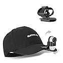 CAPART Rotatable Action Camera Hat Clip, Compatible with Insta360 GO 3S and GO 3, Vertical and Horizonal Adjustable, Clip Widely Fixed on Backpack