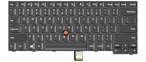 Errum Genuine Original US Keyboard for Lenovo ThinkPad T431 T431s T440 T440E T440p T440s T450 L440 Compatible with 04Y2763 0C45328 04Y0862 0C02253