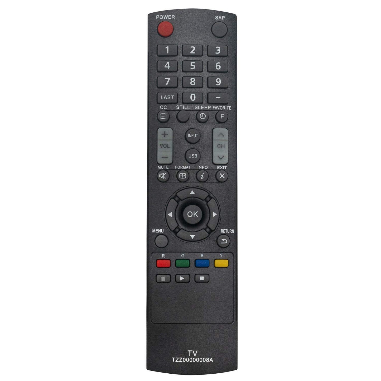 New - Remote Control TZZ00000008A for Panasonic TV TC-L42U5 TC-L32C5 TC-L3252C TCL42U5