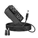9V 2A AC Adapter with 6ft Cord and Advanced Safety Protections - Compatible with Routers, LED Strip Lights, Speakers & More | 100V-240V Input…