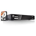 TIGERSECU Super HD 1080P 8 Channel DVR Security Recorder with 1TB Hard Drive, Hybrid 6-in-1 CCTV DVR Recorder Compatible with 2MP and 5MP TVI, AHD