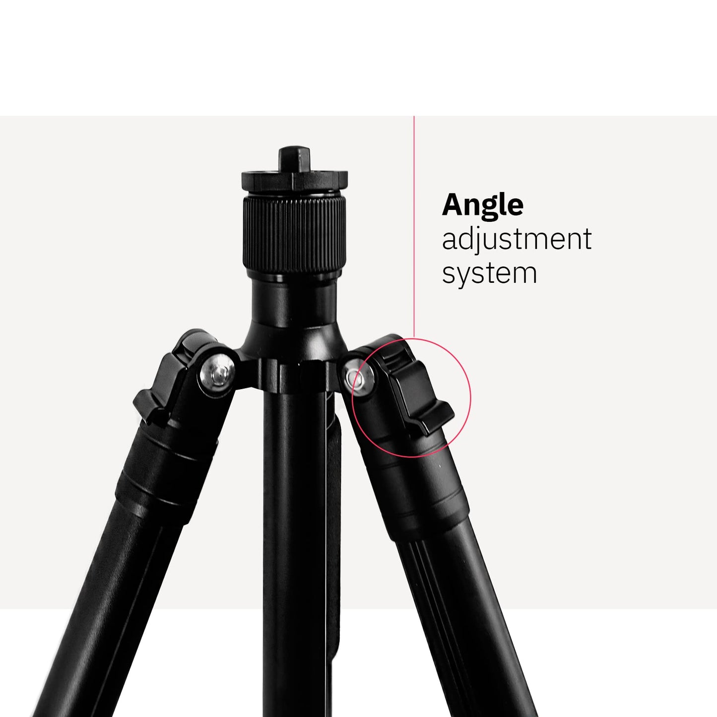 Matterport Portable Tripod Camera Stand Extendable Up to 62" Universal Four Section Professional Tripod Mount Compatible with All Cameras