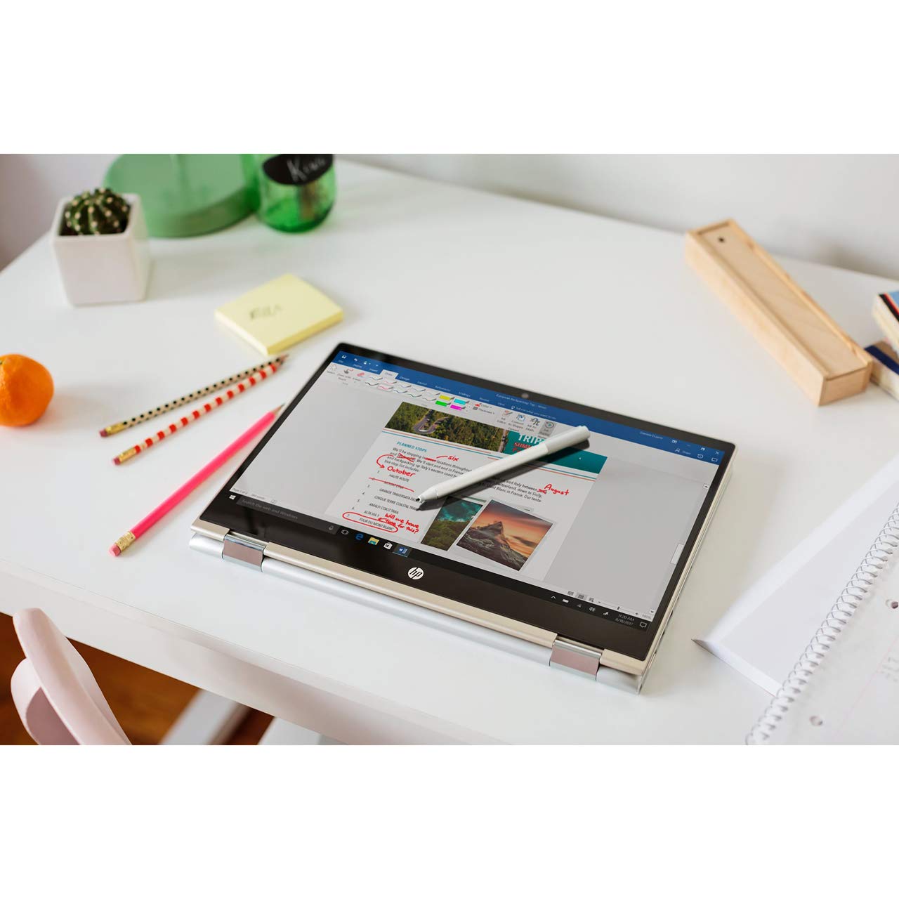 HP Digital Pen for Touchscreen Computers, Laptops and Tablets (Natural Silver)