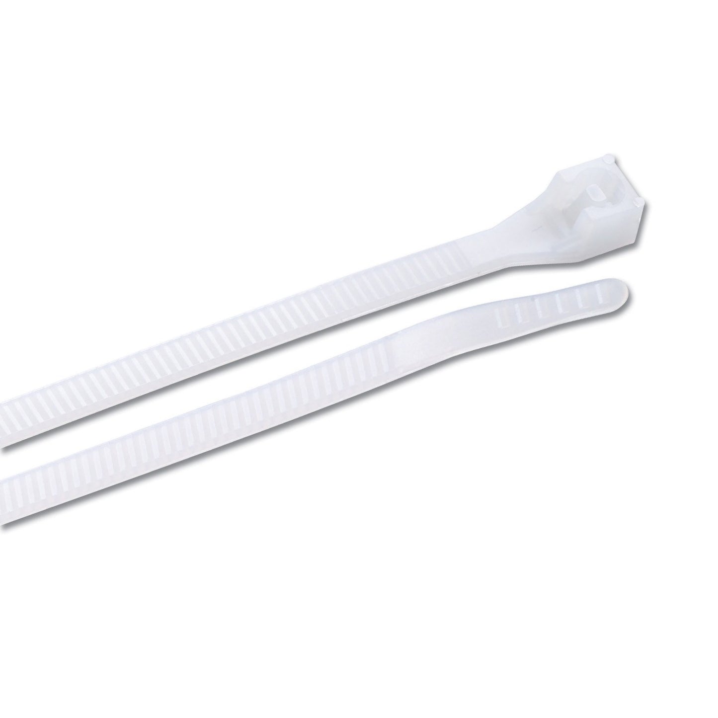 Calterm 73284 DoubleLock Cable Tie, 14 Inch. lbs. Tensile Strength, Wire / Cord Management Industrial and Household Use, Nylon Zip Tie, 100 Pk.