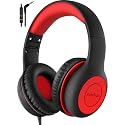 EarFun K1 Kids Headphones Wired with Microphone, 85/94dB Volume Limit Headphones for Kids, Portable Wired Headphone with Shareport, Stereo Sound