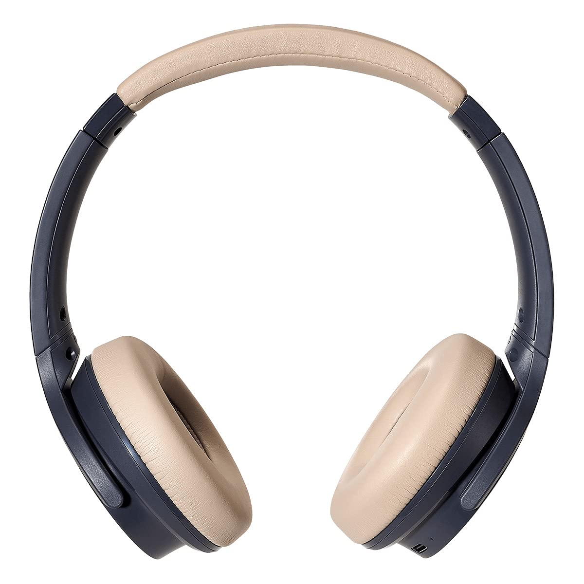 Audio-Technica ATH-S220BTNBG Wireless On Ear Headphones, Navy/Beige