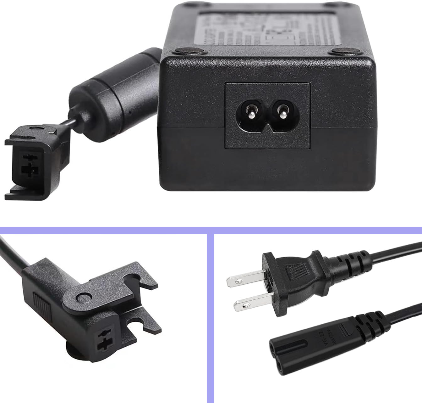 Power Recliner or Lift Chair Power Supply,29V/24V 2A AC/DC Switching Power Supply for Electric Recliner Transformer 29V 2A with 4 Feet US Power Wall…
