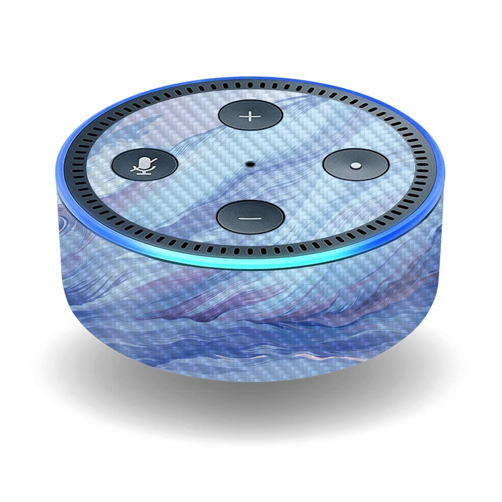 MightySkins Carbon Fiber Skin for Amazon Echo Dot (2ND Gen) - Imaginary | Protective, Durable Textured Carbon Fiber Finish | Easy to Apply, Remove…