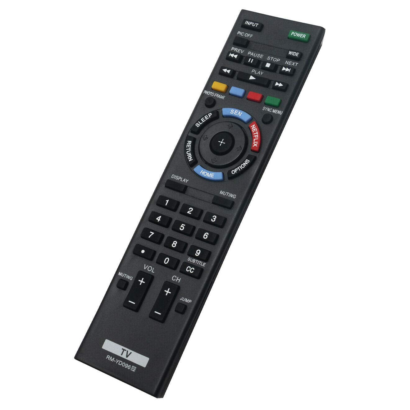 RM-YD096 Replace Remote Control for Sony TV Bravia KDL-60R520A KDL-40EX645 KDL-46EX640