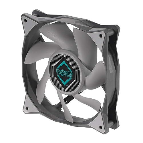 Iceberg Thermal IceGALE Xtra 120mm PWM High Performance Case Fan (Gray)