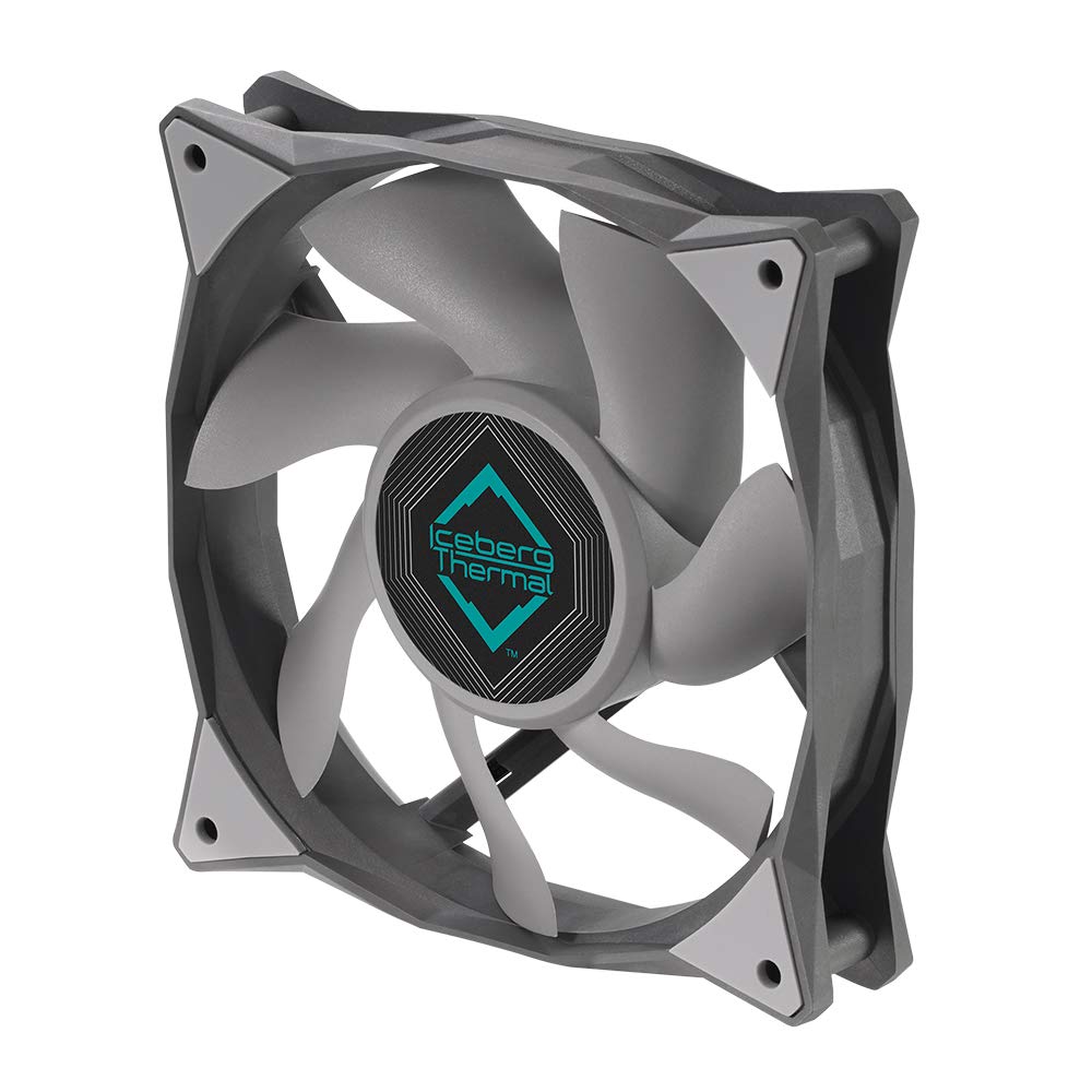 Iceberg Thermal IceGALE Xtra 120mm PWM High Performance Case Fan (Gray)