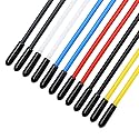 12pcs Plastic Protection Antenna Tube with Caps for RC Cars FPV Drone Receiver Antenna Frsky XM+ X4R X4RSB