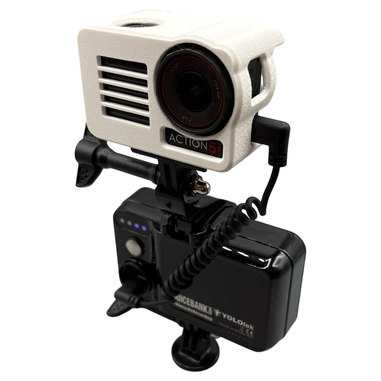 YOLOtek Veteran Owned - Sun Shade for DJI Osmo Action 5 4 and 3 - Designed to Block The Sun & Prevent External Overheating for Outdoor