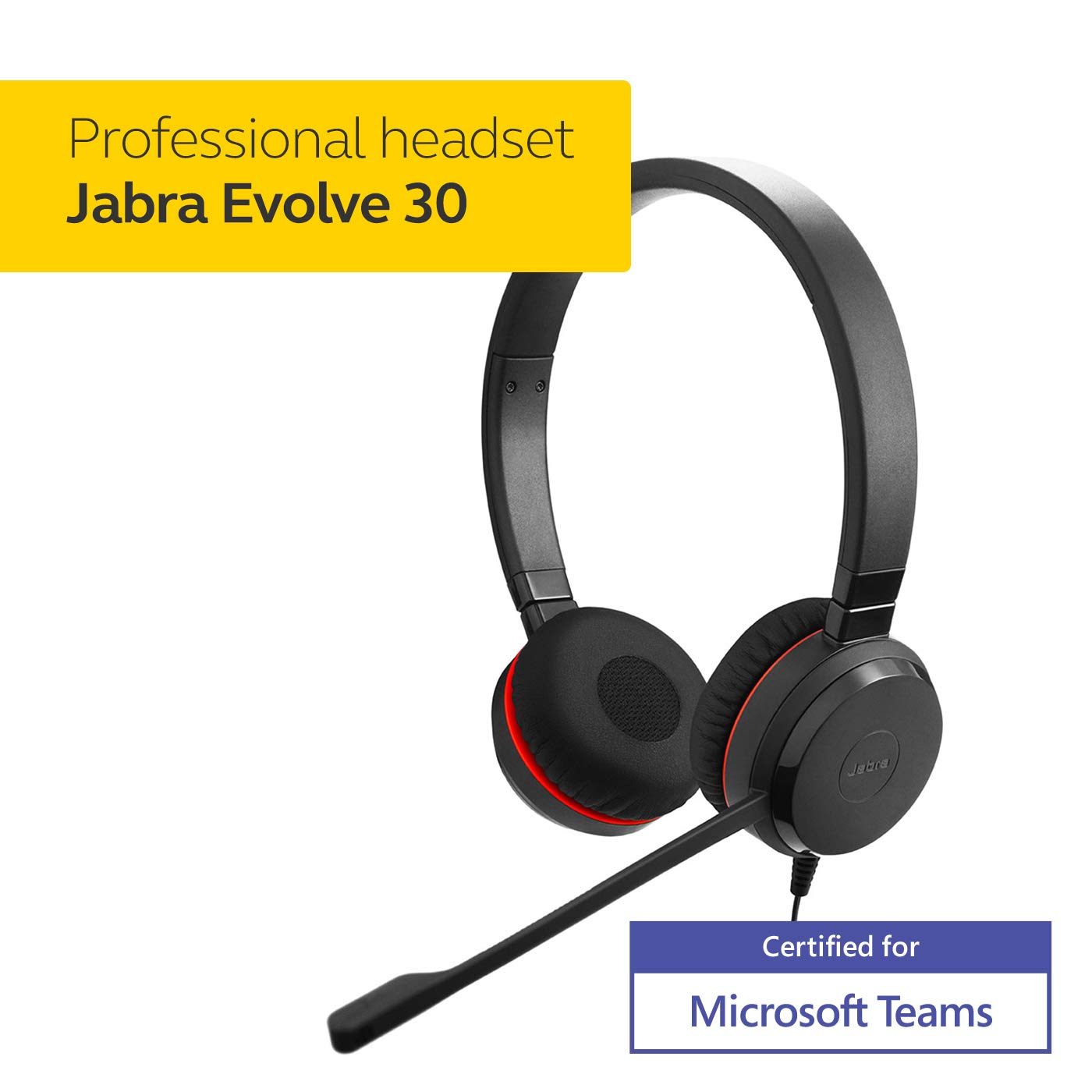 Jabra Evolve 30 II Headset (Renewed)