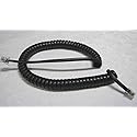 DIY-BizPhones Black 9 Ft Short Handset Cord Compatible with Panasonic Phone KX T7600 T7700 Series T7625 T7630 T7633 T7636 T7667 T7720 T7730 T7731