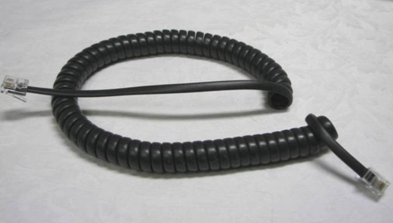Charcoal (aka black) 9' Ft Short Handset Cord Compatible with Avaya Phone 9400 9500 9600 J100Series IP Digital 9608G 9610 9610G 9611G 9620 9620L 9630