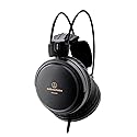 Audio-Technica ATH-A550Z Art Monitor Closed-Back Dynamic Headphones, Black