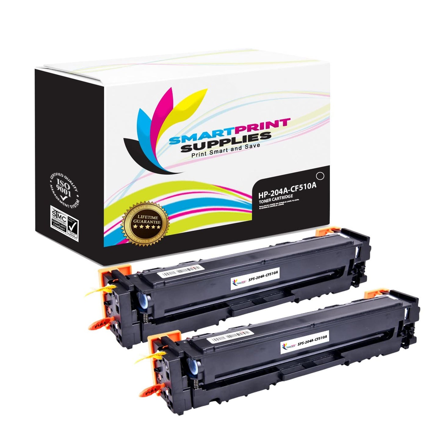Smart Print Supplies Compatible 204A CF510A Black Toner Cartridge Replacement for HP Color Laserjet Pro MFP M181fw M180nw M154nw Printers (1,100