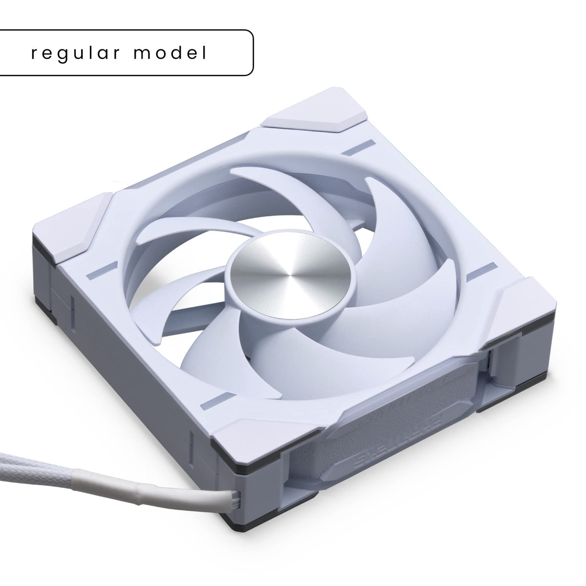 Phanteks D30 120mm ARGB PWM PC Case Fan, Daisy-Chain, White
