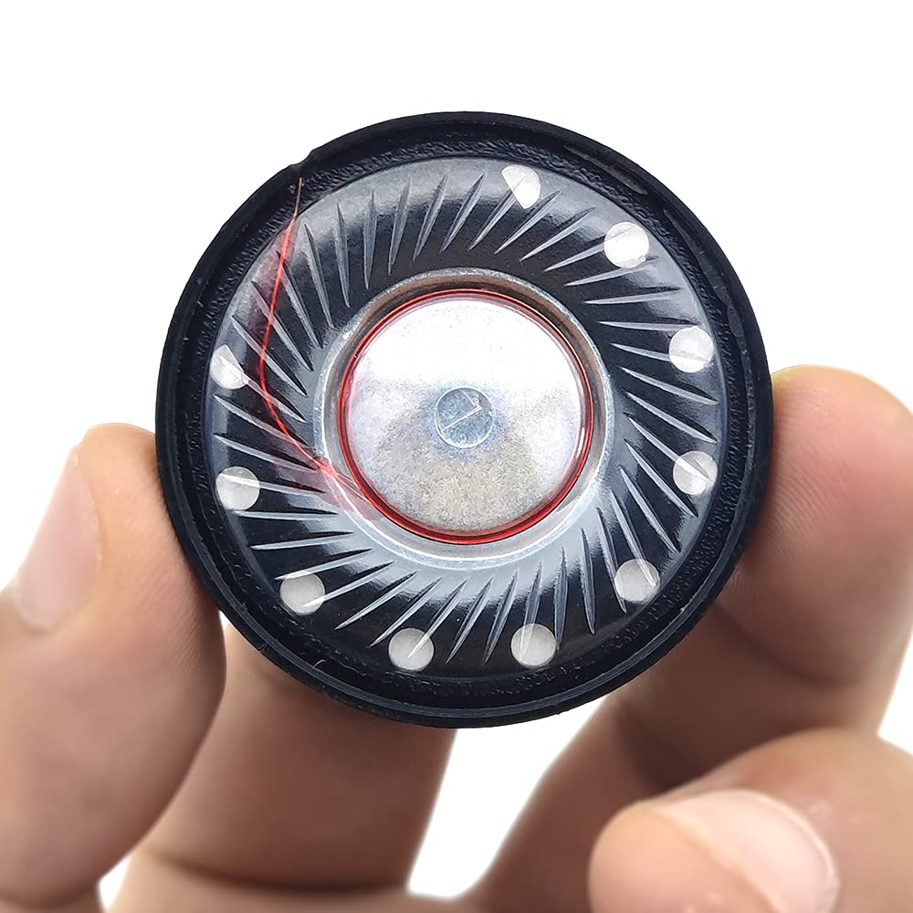 40mm Speaker Driver, 2 Pcs Headphone Speaker Units 32ohm Replacement for Bose QC45 QC35 QC25 QC15 QC2 QC3 AE2 OE2, Beats Solo Studio 2 3, Razer Kraken