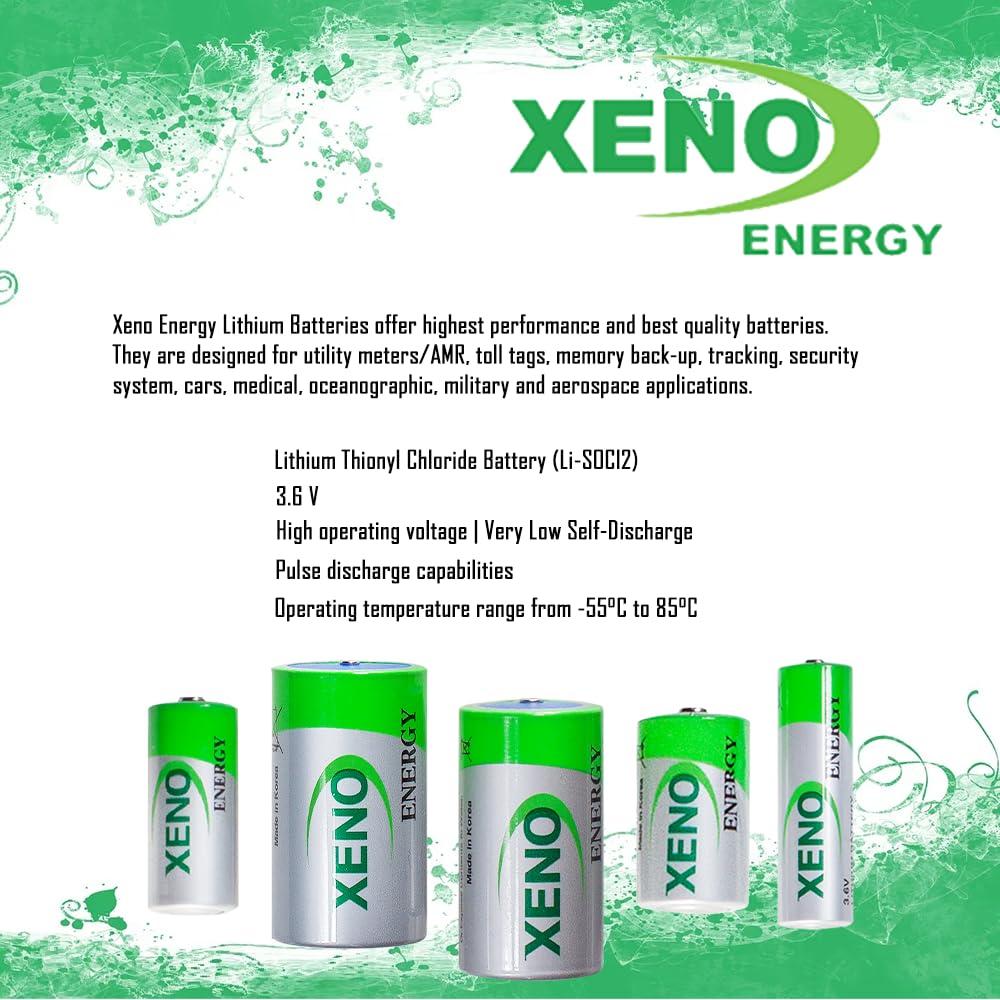 20 x XL-060F PLC Lithium Battery 3.6v 2600mAh