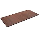 VIVO Universal 71 x 30 inch Table Top for Standard and Sit to Stand Height Adjustable Home and Office Desk Frames, Dark Walnut Desktop, DESK-TOP72-30D
