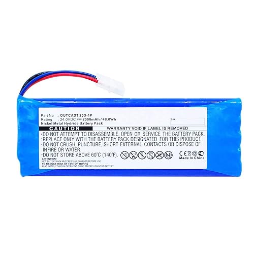 MPF Products 2000mAh 20S-1P Battery Replacement Compatible with Soundcast Outcast ICO410, ICO410-4n, ICO411a, ICO411a-4n Portable Outdoor Wireless
