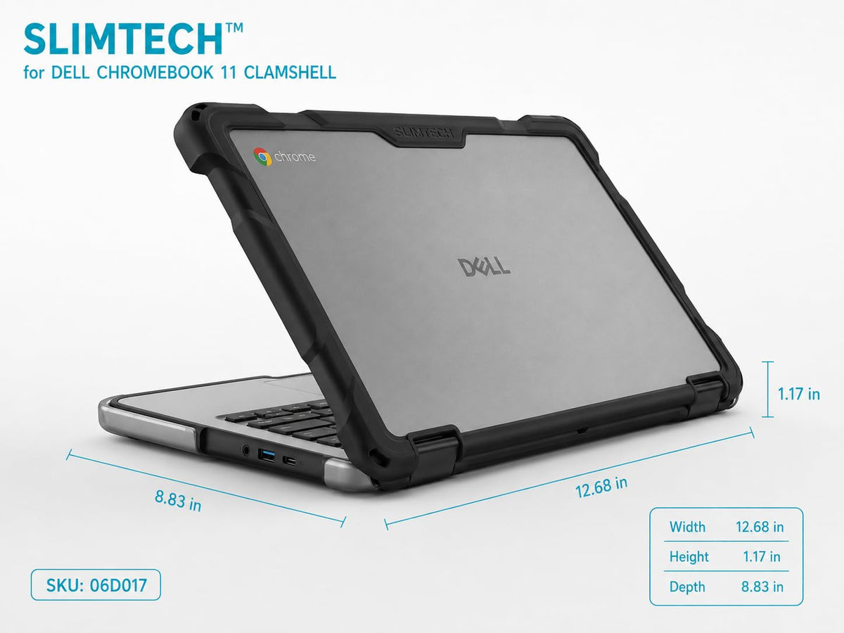 Gumdrop SlimTech Case for Dell Chromebook 11 (Clamshell)