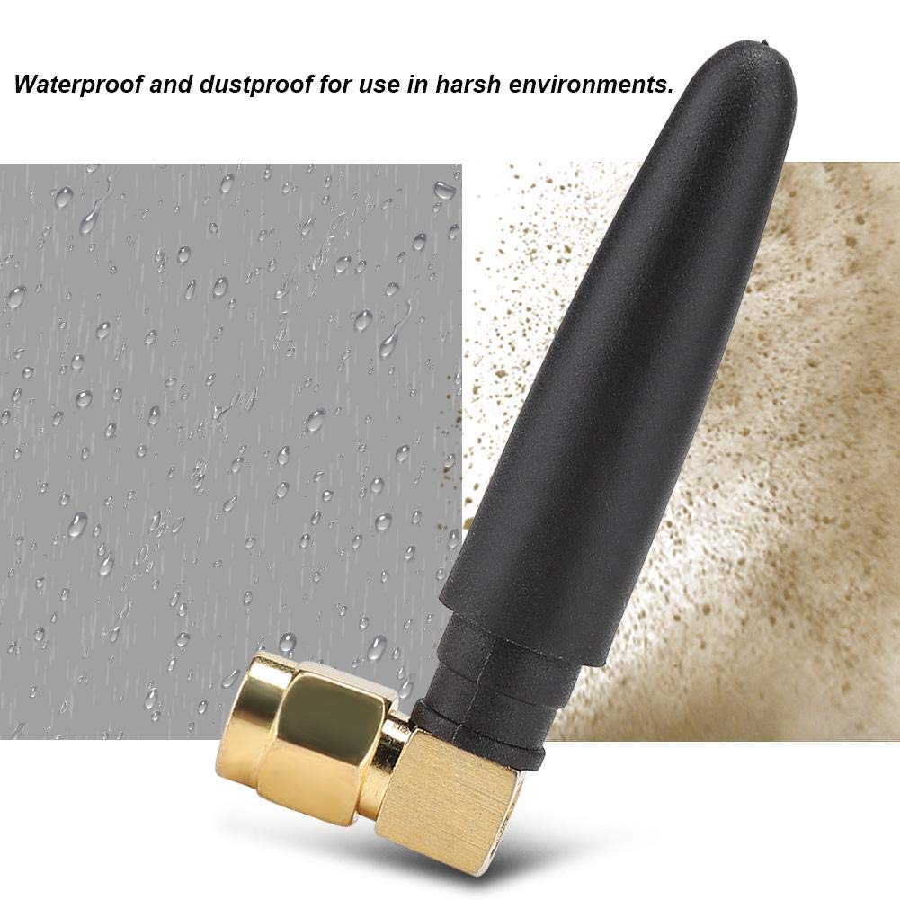 5Pcs 2.4GHZ Antenna Internal Thread 3dbi SMA Antenna with Internal Copper Material for Small Digital Equipment(L SMA Female)