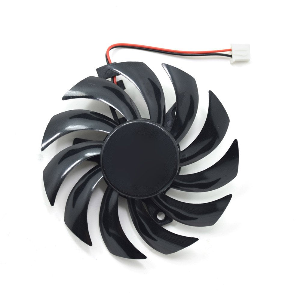 Graphics Fan for GT430 GT440 GT630 75MM GA81S2U -NNTB DC 12V 0.38A 2Pin Cooling Fan