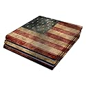 MightySkins Skin Compatible with Sony PS4 Pro Console - Vintage Flag | Protective, Durable, and Unique Vinyl Decal wrap Cover | Easy to Apply, Remove