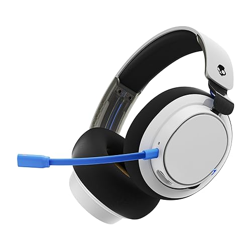 Skullcandy SLYR Pro Wireless Multi-Platform Gaming Headset, Bluetooth Headphones, Up to 24 Hrs Battery, PC, PlayStation, Nintendo Switch, 2.4GHz Low