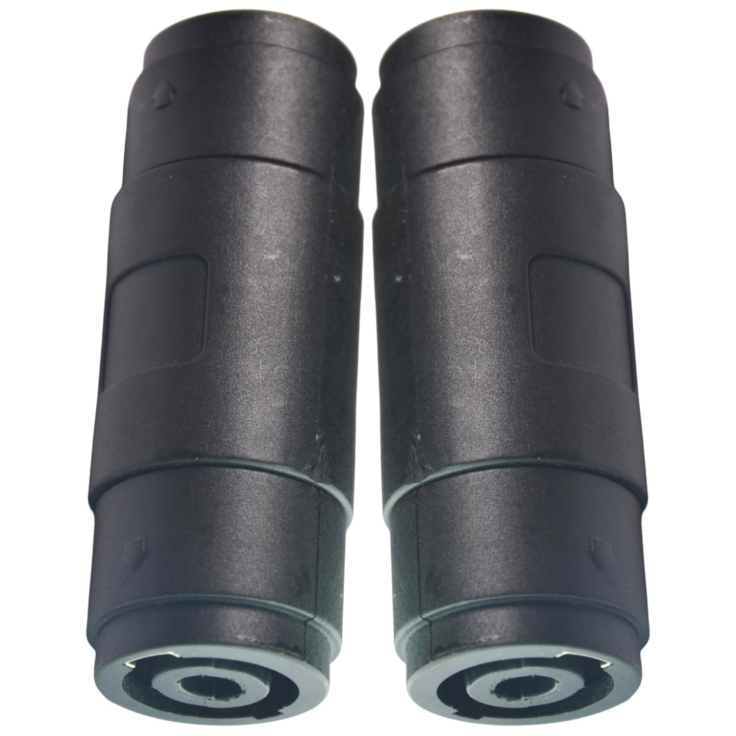 Speakon Compatible Female Coupler, 4 Pole Twist Lock Speaker Connector, 2 Pack