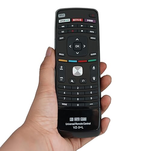 Universal Replacement Remote Control VZ-3+L Compatible for All VIZIO LED QLED LCD HDTV 4K UHD HDR SMARTCAST Smart TVs Models for VIZIO-TV-Remote