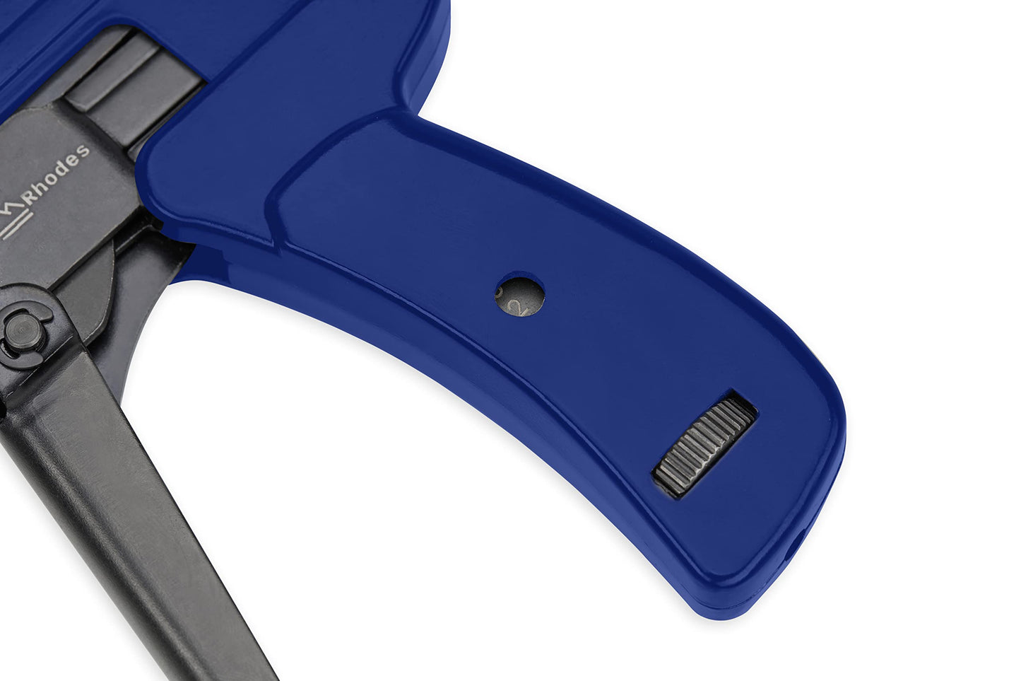 RV RHODES 42709 Zip Tie Gun/Cable Tie Install Tool, Adjustable Tension with Built-In Cutter, for Nylon Ties up to 1/4”- Blue