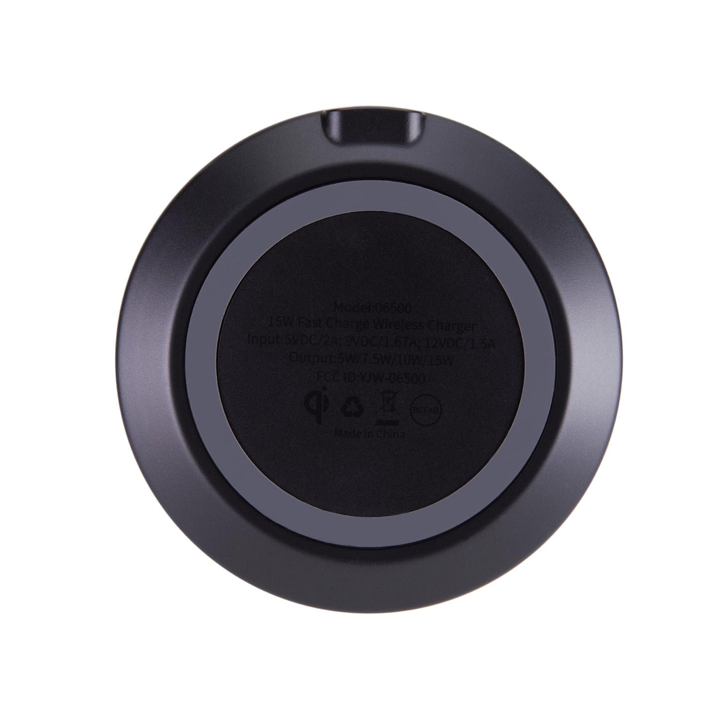 AT&T 15W Qi Wireless Charging Pad - Case-Friendly USB-C Fast Charging Station for iPhone 17/16/15/14, AirPods, Samsung Galaxy S25/S24, Pixel, and All