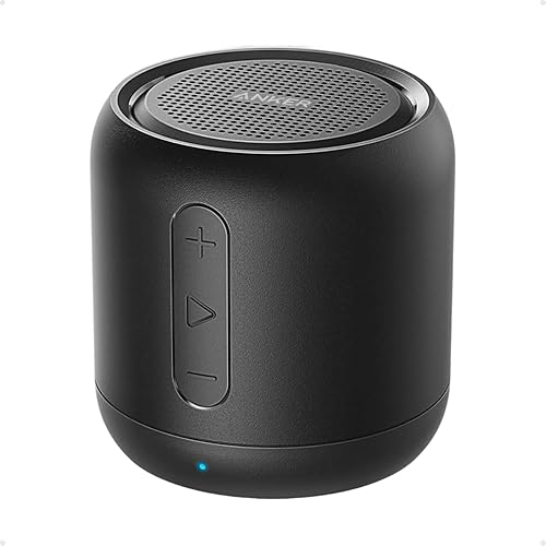 Anker Soundcore Mini, Super-Portable Bluetooth Speaker with 15-Hour Playtime, 66-Foot Bluetooth Range, Enhanced Bass, Noise-Cancelling Microphone