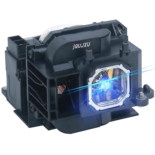 QUJXU NP23LP Projector Lamp with Housing for NEC NP-P401W NP-P501X NP-P451X NP-P451W Quality Lamp Replacement Projector Lamp