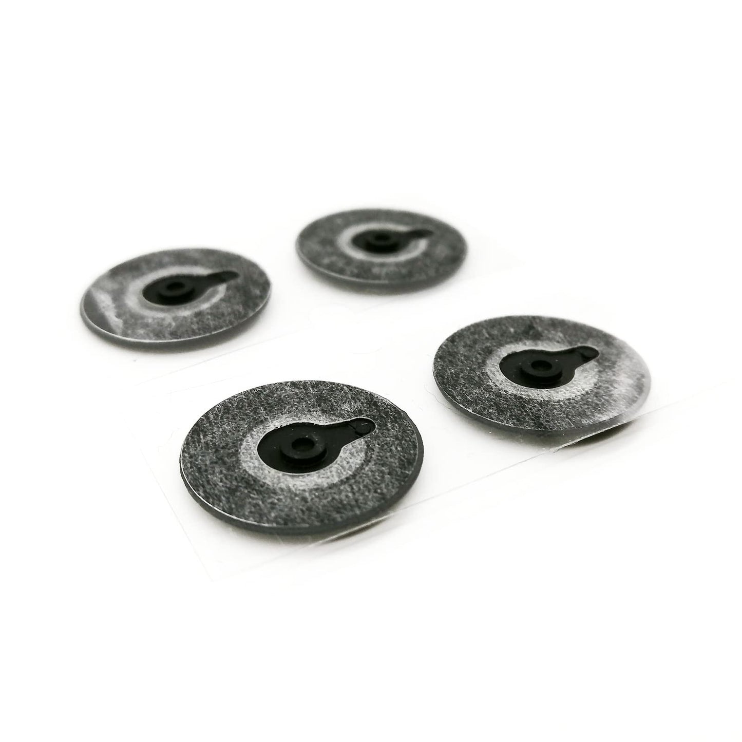 4 Pcs Bottom Base Rubber Feet Replacement for MacBook Pro Retina A1425 A1502 A1398 13" 15"(Black)