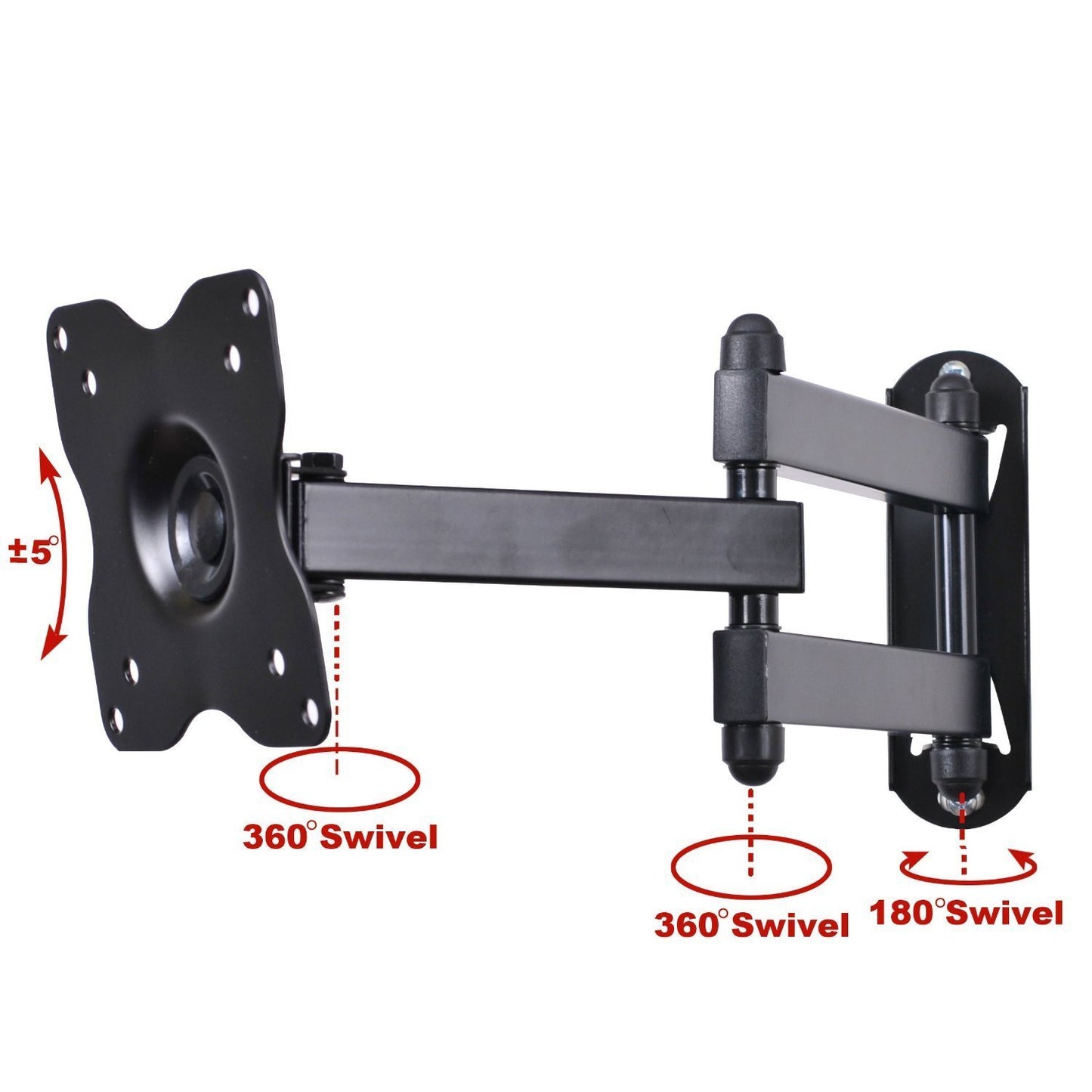 VideoSecu Articulating TV Wall Mount for Sceptre 19" to 42" E195BV-SHDC E195BV-SHDE E195BV-SMQR E195BD-SMQR E195BD-SHDC E243PV-FHD E243WV-FHD
