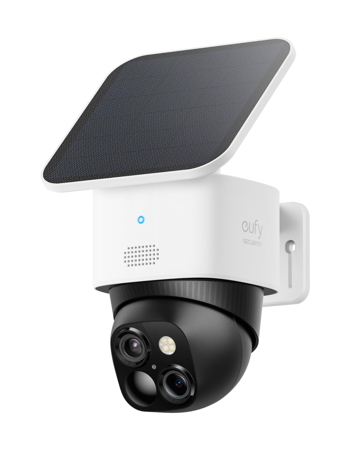 eufy Security SoloCam S340, Solar Security Cameras Wireless Outdoor, Cameras for Home Security, 360° Pan & Tilt Surveillance, No Blind Spots, 2.4 GHz
