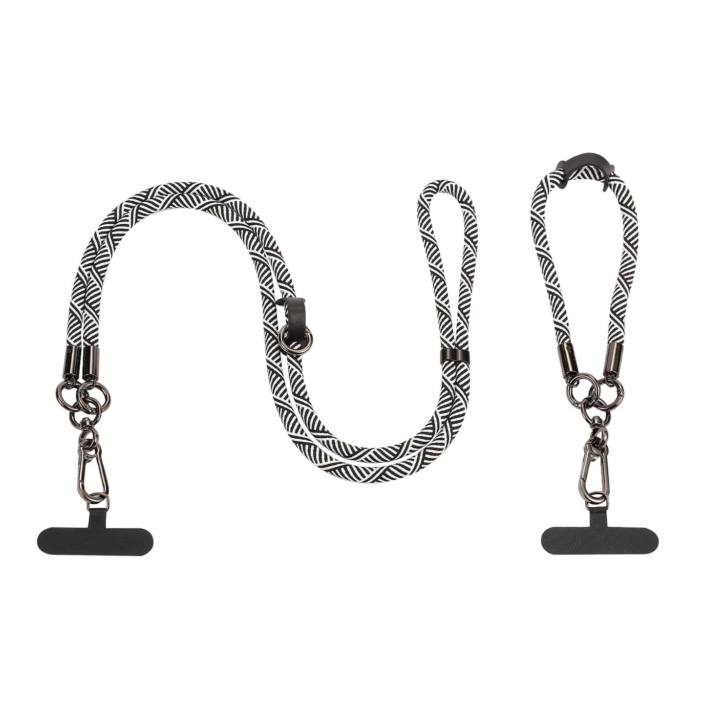DOLOVIN Phone Lanyard 2 Pack Universal Phone Wrist Strap for Camera Keychains for Phone Case Offices Lanyard Crossbody Rope