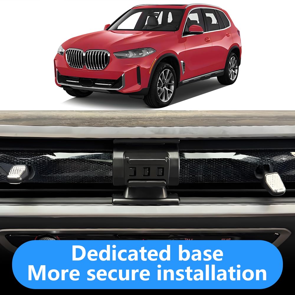 LUNQIN Car Phone Holder for BMW X5 X5M 2024 2025 2026 and X6 X6M 2024-2026 and BMW X7 2023-2026 Auto Interior Accessories Best Cell Phones Mount