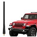 VAGMI 8 Inch Antenna Compatible with Jeep Wrangler Gladiator JK JKU JL JLU Rubicon Sahara Unlimited Sport,Car Wash Proof, Easy Installation,Strong