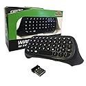 Old Skool Chatpad - Mini Wireless Keyboard with 3.5m Headphone Jack 2.4G Messenger Pad Text Pad compatible with Microsoft Xbox One Controller Black