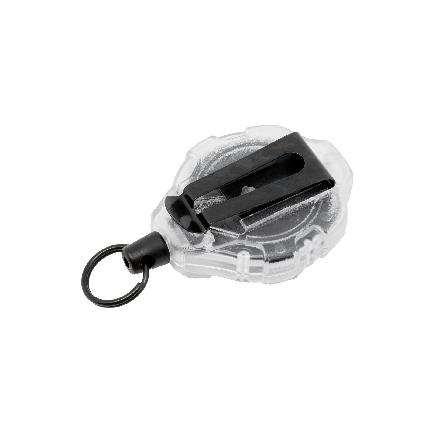 KEY-BAK Ratch-It Retractable Anti-Theft Phone Tether with Belt Clip and Universal Smartphone Case Connection Clear
