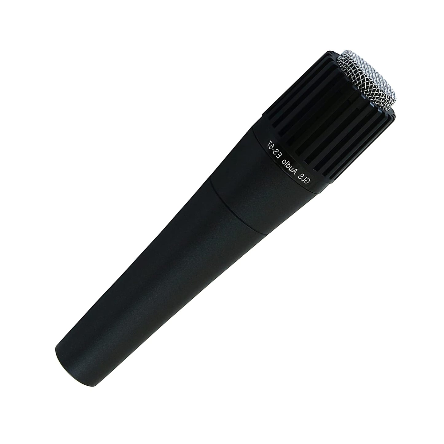 GLS Audio Instrument Microphone ES-57 & Mic Clip - Professional Series ES57 Dynamic Cardioid Unidirectional - For Instruments, Drums, Percussion