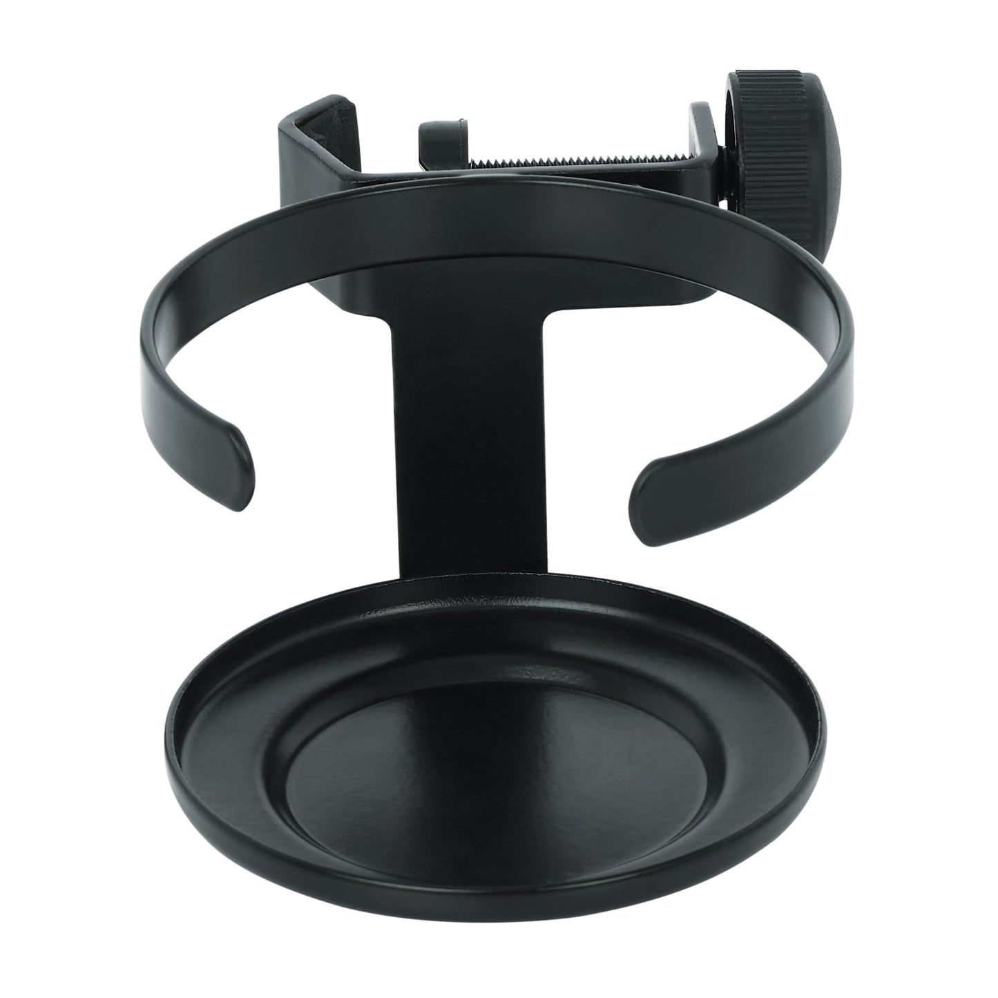 Gator Frameworks Microphone Stand Clamp On Drink Holder Holds Single Beverage, Cup (GFW-SINGLECUP)