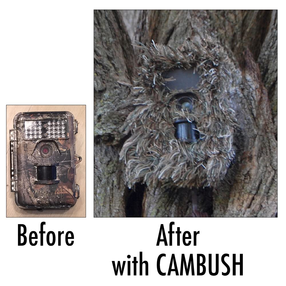 3D Camo Tape to Hide Trail Cameras: CAMBUSH Adheres to Game Cameras & Security Cameras